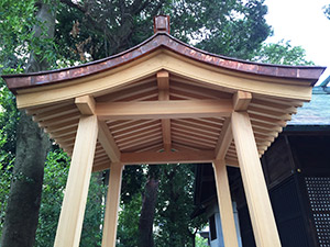 (15)銅板屋根完了