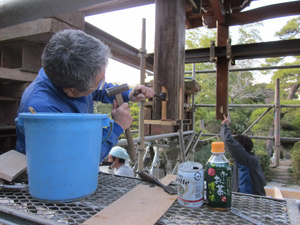 (13)根継ぎ女木加工